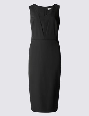 Tailored Fit Seamed Dress